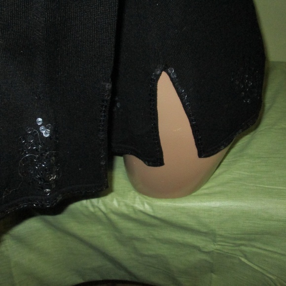 MICHELLE NICLE  TOP SEQUINS SILK - Picture 3 of 4